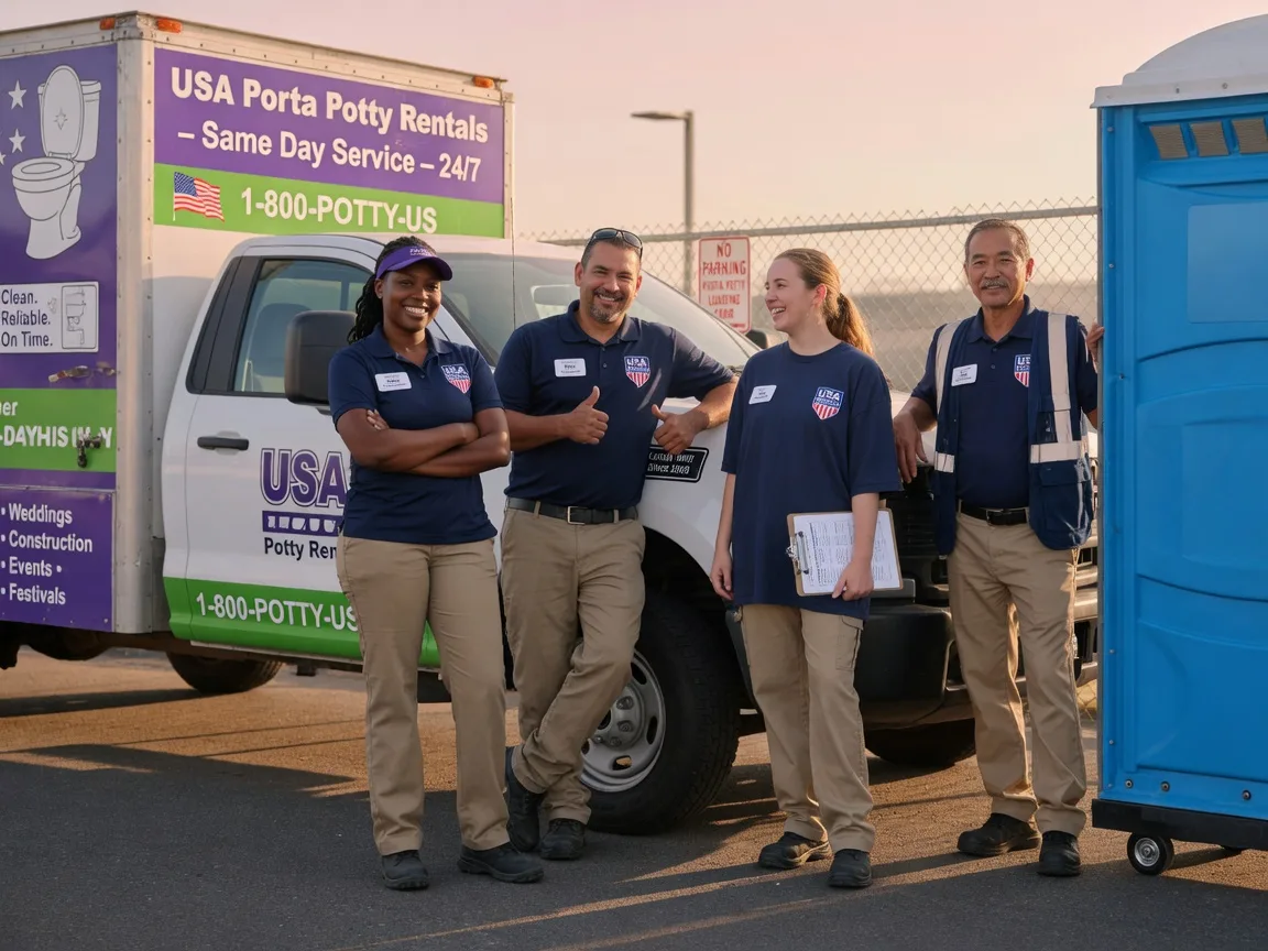 Porta Potty Rental company in Manville, RI
